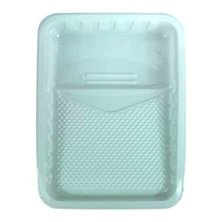 Quali-Tech Mfg RollerLite White Plastic Liner Metal Paint Tray, 48/Case - WPT-48